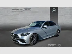 Gris Usado 2021 Mercedes C200 AMG line Berlina | 38.990 € (Un poco caro)