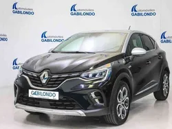 Negro Usado 2021 Renault Captur Intens SUV | 19.900 € (Precio justo)