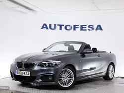 Gris Usado 2019 BMW 220 Descapotable | 27.450 € (Un poco caro)