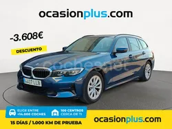 Azul Usado 2020 BMW 320e Familiar | 26.390 € (Precio justo)