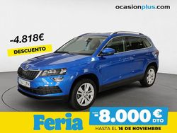 Azul Usado 2021 Skoda Karoq Ambition SUV | 18.350 € (Buen precio)