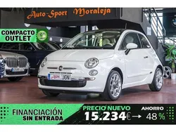Blanco Usado 2015 Fiat 500 Lounge Utilitario | 7900 € (Precio justo)