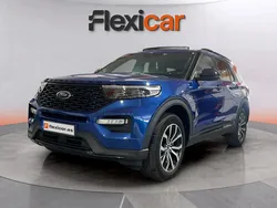 Azul Usado 2021 Ford Explorer ST-Line SUV | 42.490 € (Buen precio)