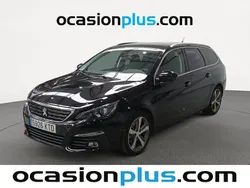 Negro Usado 2019 Peugeot 308 Allure Familiar | 11.546 € (Precio justo)