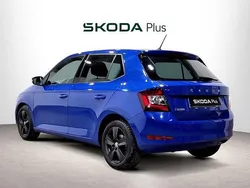 Azul Usado 2021 Skoda Fabia | 14.540 € (Precio justo)