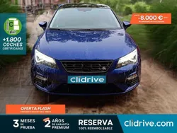 Azul Usado 2018 Seat Leon ST FR Familiar | 12.290 € (Precio justo)