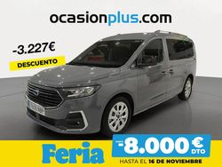 Gris Usado 2025 Ford Tourneo Connect Titanium Monovolumen | 35.500 € (Caro)