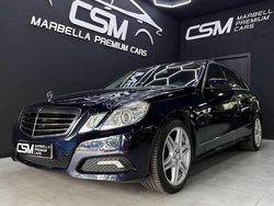 Azul Usado 2009 Mercedes E350 Avantgarde Berlina | 16.990 € (Un poco caro)