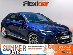 Azul Usado 2023 Audi A3 Sportback S-Line Berlina | 29.990 € (Precio justo)