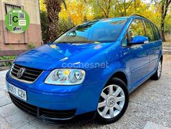 Azul Usado 2006 VW Touran Highline Monovolumen | 4500 € (Precio justo)