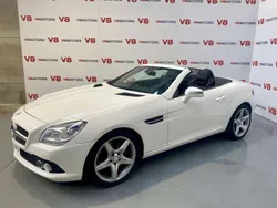 Blanco Usado 2014 Mercedes SLK250 Descapotable | 24.500 € (Precio justo)