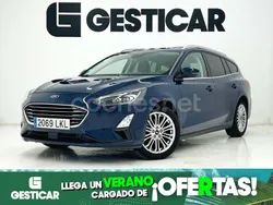 Azul Usado 2020 Ford Focus Titanium Berlina | 16.400 € (Precio justo)