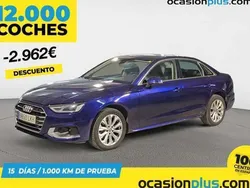 Azul Usado 2020 Audi A4 Advanced Plus Berlina | 23.173 € (Buen precio)