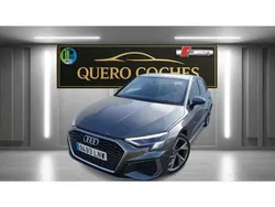 Gris Usado 2021 Audi A3 Sportback S-Line Utilitario | 26.990 € (Un poco caro)