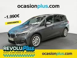 Gris Usado 2021 BMW 218 Gran Tourer Monovolumen | 21.890 € (Precio justo)