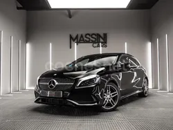 Negro Usado 2016 Mercedes A180 AMG line Berlina | 18.999 € (Caro)