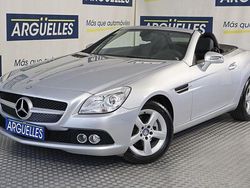 Gris / plata Usado 2013 Mercedes SLK200 Descapotable | 26.950 € (Un poco caro)