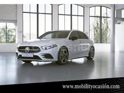 Blanco polar pintura unicolor Usado 2022 Mercedes A180 AMG line Berlina | 29.500 € (Precio justo)