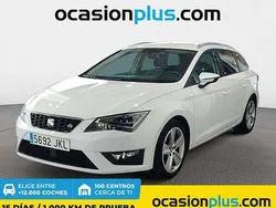Blanco Usado 2015 Seat Leon ST FR Familiar | 13.200 € (Precio justo)