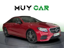 Rojo Usado 2018 Mercedes E350 Coupe | 33.990 € (Precio justo)