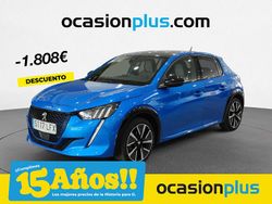 Azul Usado 2020 Peugeot e-208 GTi Utilitario | 19.890 € (Un poco caro)