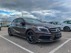 Marrón Usado 2014 Mercedes A200 AMG line Berlina | 14.500 € (Precio justo)