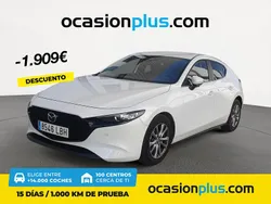 Blanco Usado 2019 Mazda 3 | 20.999 € (Un poco caro)