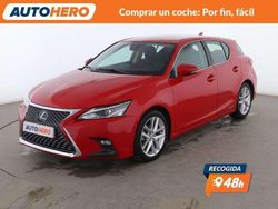Rojo Usado 2018 Lexus CT200h Executive Line Utilitario | 16.199 € (Precio justo)
