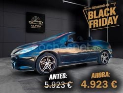Negro Usado 2007 Peugeot 307 CC Sport Descapotable | 4923 € (Caro)