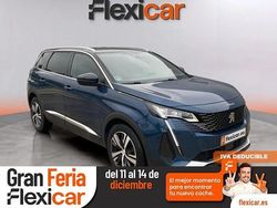 Azul Usado 2021 Peugeot 5008 GT Monovolumen | 22.990 € (Precio justo)