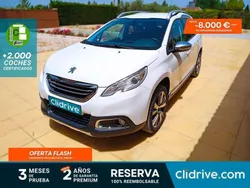 Blanco Usado 2016 Peugeot 2008 Allure SUV | 9290 € (Precio justo)