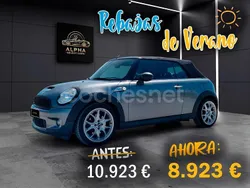 Gris / plata Usado 2009 Mini Cooper S Cabriolet Descapotable | 8923 € (Super precio)