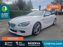 Blanco Usado 2013 BMW 650 Cabriolet Descapotable | 22.690 €