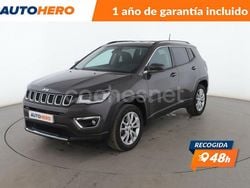 Gris Usado 2021 Jeep Compass Limited SUV | 19.499 € (Precio justo)
