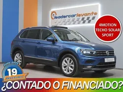 Azul Usado 2019 VW Tiguan Sportline SUV | 30.900 € (Precio justo)