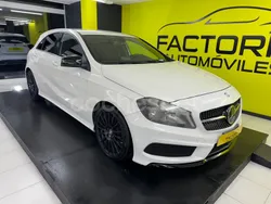 Blanco Usado 2015 Mercedes A200 AMG line Berlina | 17.490 € (Precio justo)