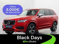 Rojo Usado 2018 Volvo XC90 R-Design SUV | 35.390 € (Buen precio)