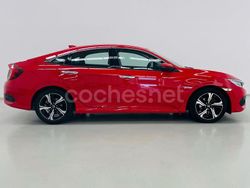 Rojo Usado 2018 Honda Civic Elegance Berlina | 21.999 € (Precio justo)