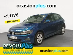 Azul Usado 2019 VW Polo Advance Berlina | 12.950 € (Precio justo)