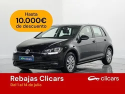 Negro Usado 2020 VW Golf VII | 15.490 € (Precio justo)