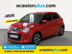 Rojo Usado 2021 Citroën C1 Utilitario | 10.450 € (Precio justo)