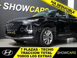 Negro Usado 2020 Hyundai Santa Fe Style SUV | 34.900 € (Caro)
