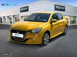 Amarillo Usado 2020 Peugeot 208 Active Utilitario | 11.795 € (Un poco caro)