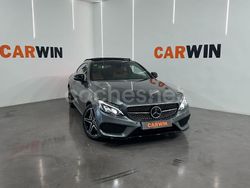 Gris Usado 2017 Mercedes C250 Coupe | 32.900 € (Precio justo)