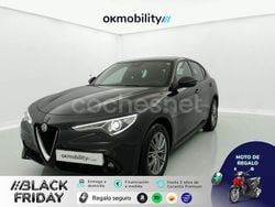Negro Usado 2022 Alfa Romeo Stelvio Super SUV | 29.900 € (Precio justo)