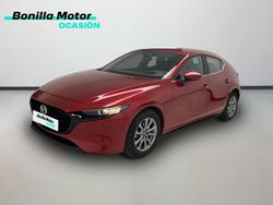 Rojo Usado 2022 Mazda 3 Berlina | 21.400 € (Precio justo)