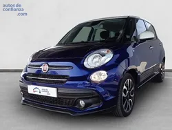 Azul Usado 2021 Fiat 500L Lounge Monovolumen | 14.900 € (Un poco caro)