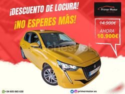 Amarillo Usado 2021 Peugeot 208 Active Utilitario | 10.900 € (Precio justo)