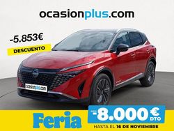 Rojo Nuevo 2025 Nissan Qashqai Tekna SUV | 37.000 € (Precio justo)