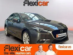 Gris Usado 2018 Mazda 3 Berlina | 16.490 € (Un poco caro)